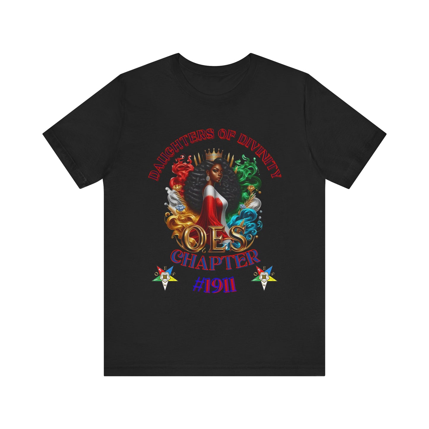 Daughters of Divinity Unisex Jersey Tee - OES Chapter #1911