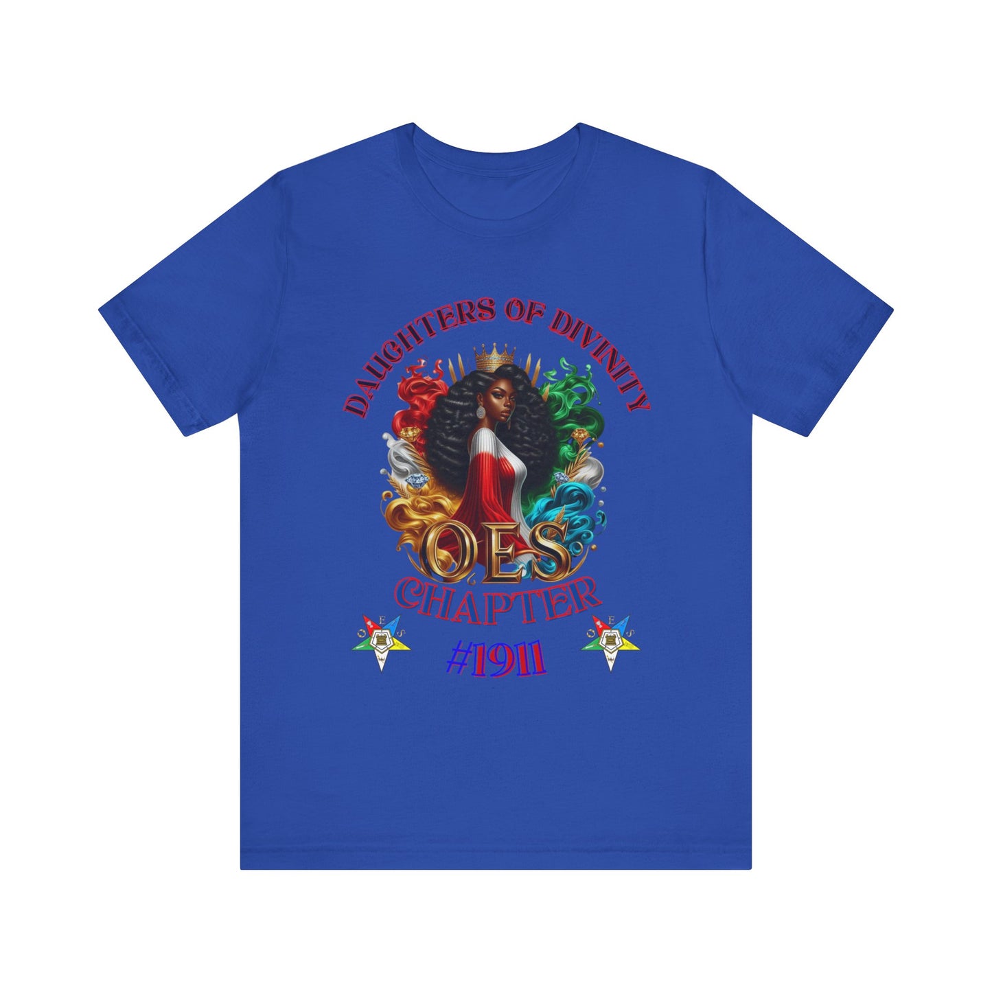 Daughters of Divinity Unisex Jersey Tee - OES Chapter #1911