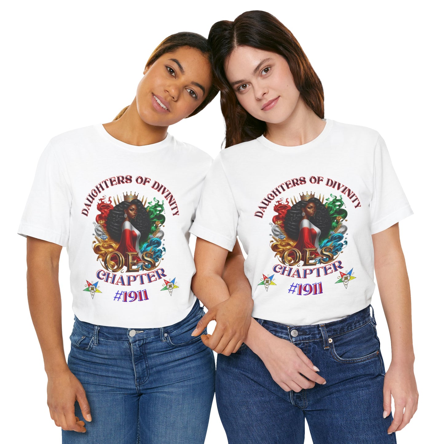 Daughters of Divinity Unisex Jersey Tee - OES Chapter #1911