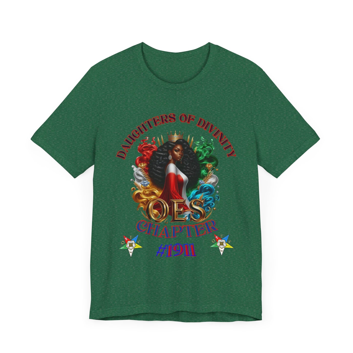 Daughters of Divinity Unisex Jersey Tee - OES Chapter #1911