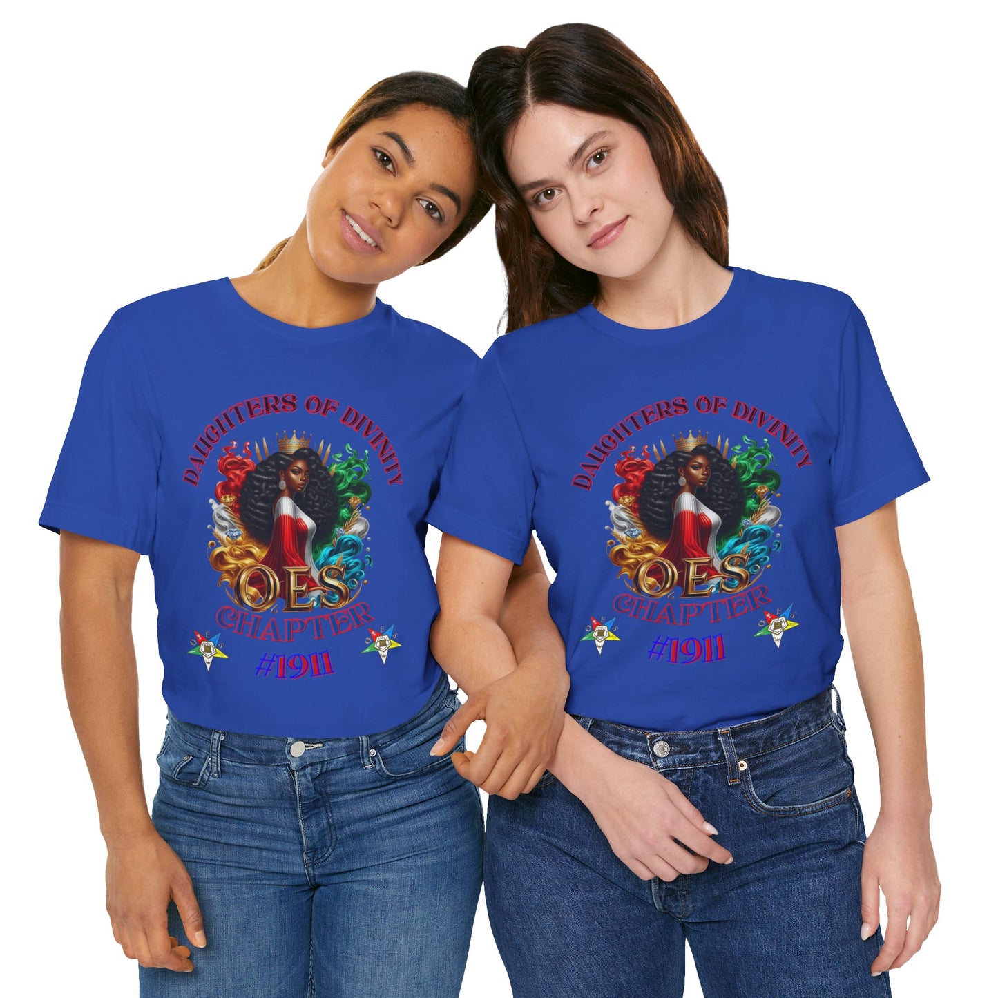 Daughters of Divinity Unisex Jersey Tee - OES Chapter #1911