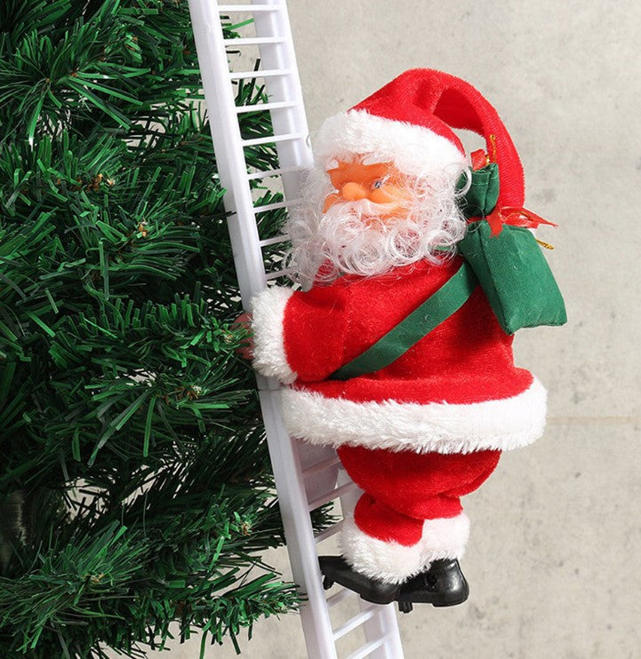 Climbing Santa Claus