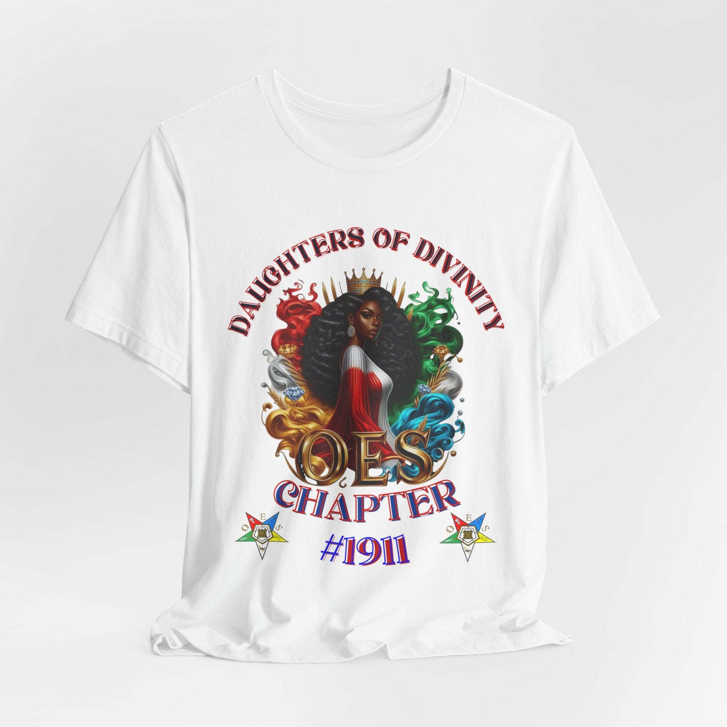 Daughters of Divinity Unisex Jersey Tee - OES Chapter #1911