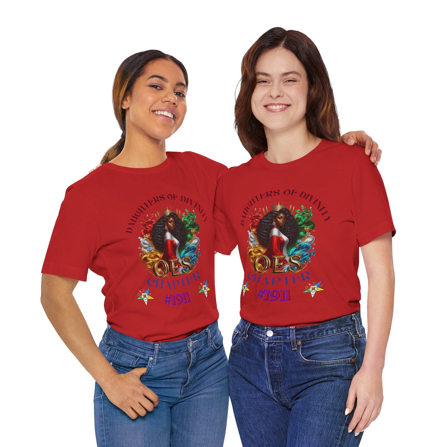 Daughters of Divinity Unisex Jersey Tee - OES Chapter #1911