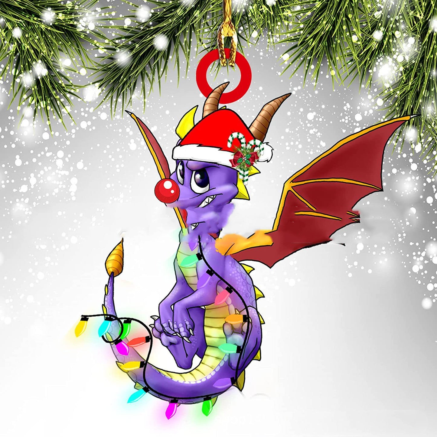 Dragon Christmas Ornament