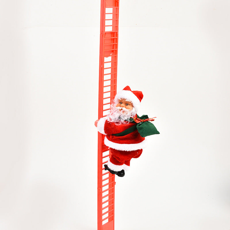 Climbing Santa Claus
