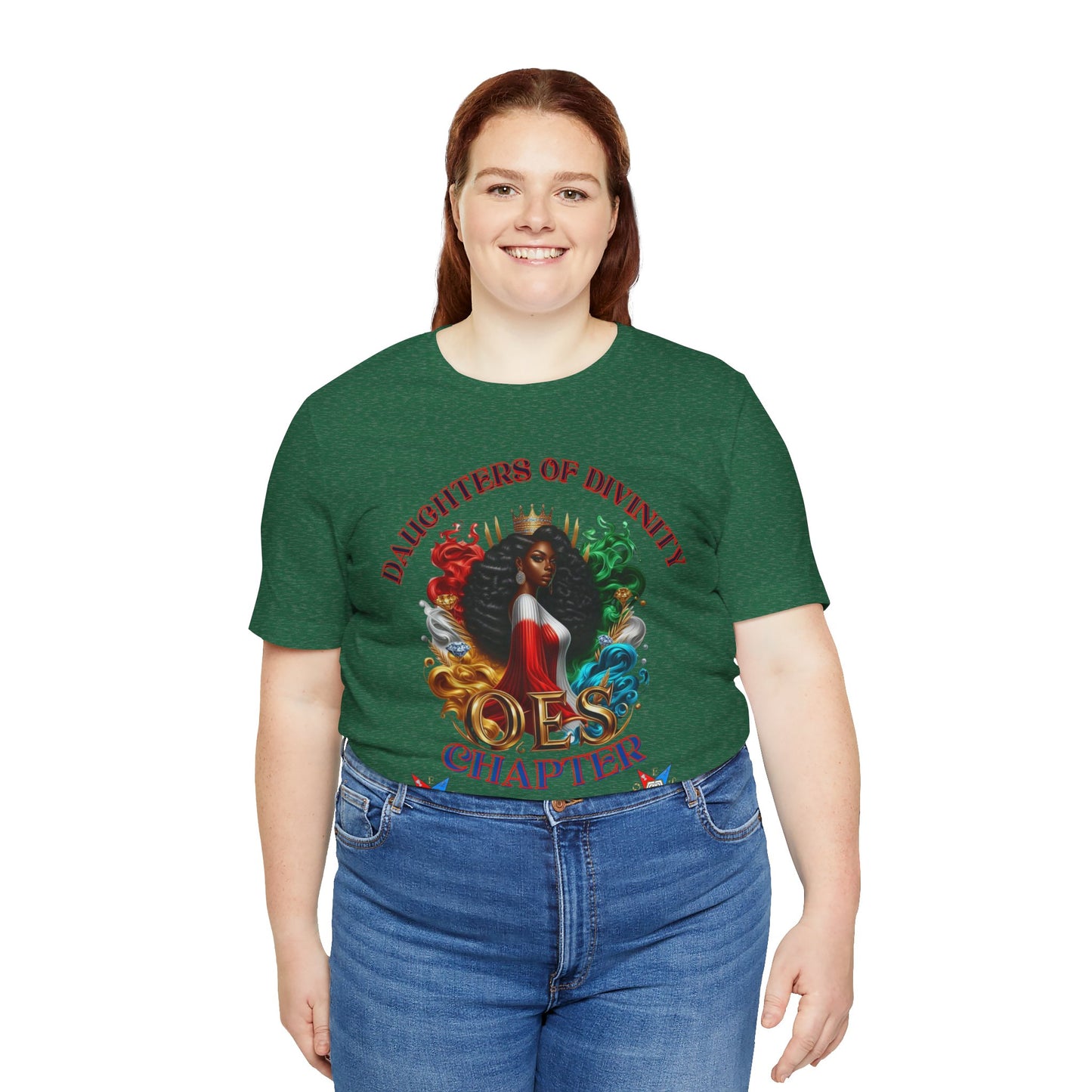 Daughters of Divinity Unisex Jersey Tee - OES Chapter #1911