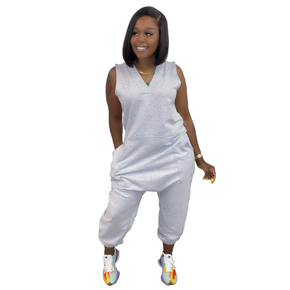 Plus Size Casual Wear Jumpsuit