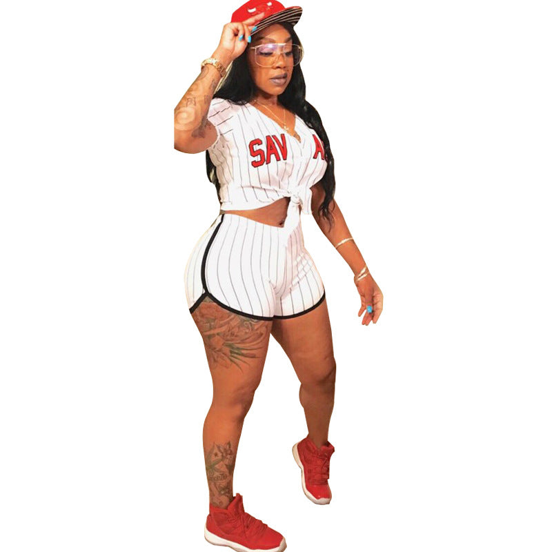 Baseball Themed Short Set