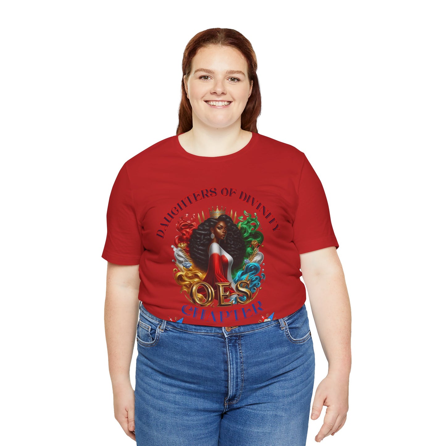 Daughters of Divinity Unisex Jersey Tee - OES Chapter #1911
