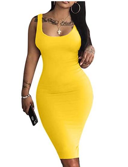 Sleeveless Tank Dress