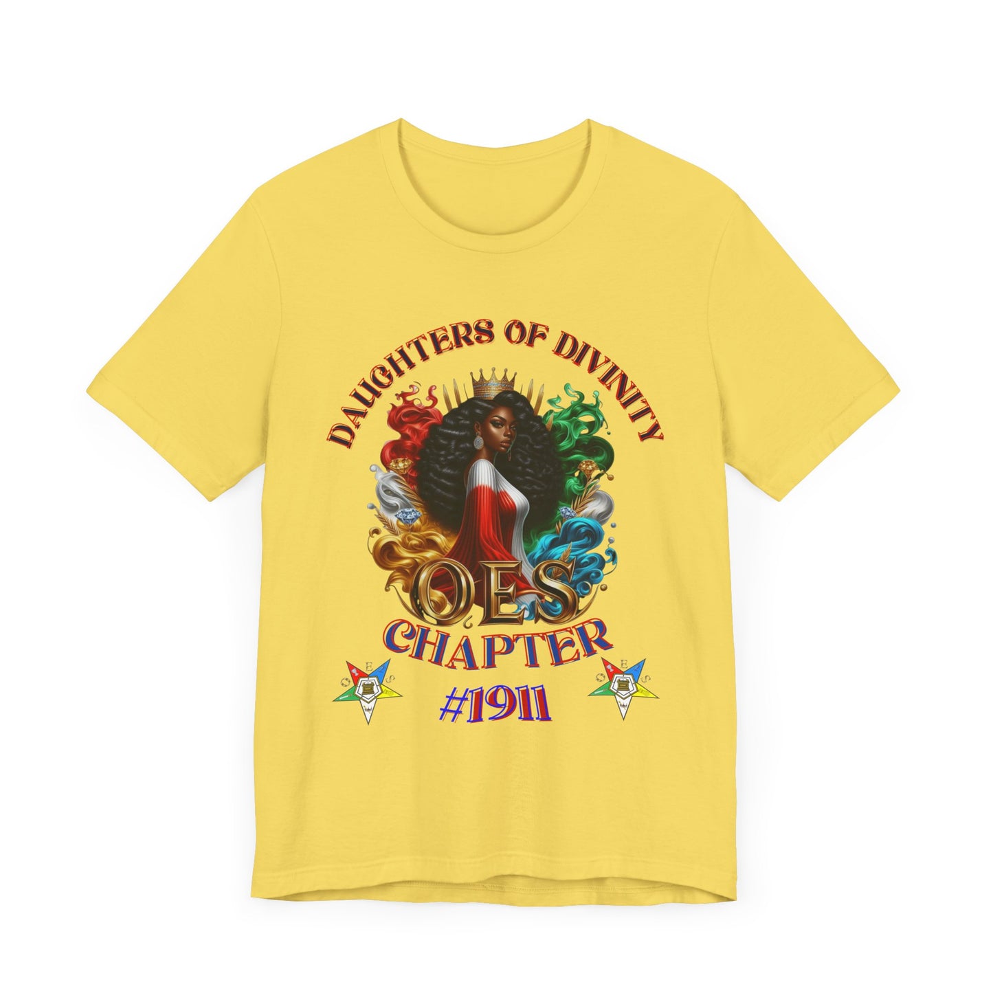 Daughters of Divinity Unisex Jersey Tee - OES Chapter #1911