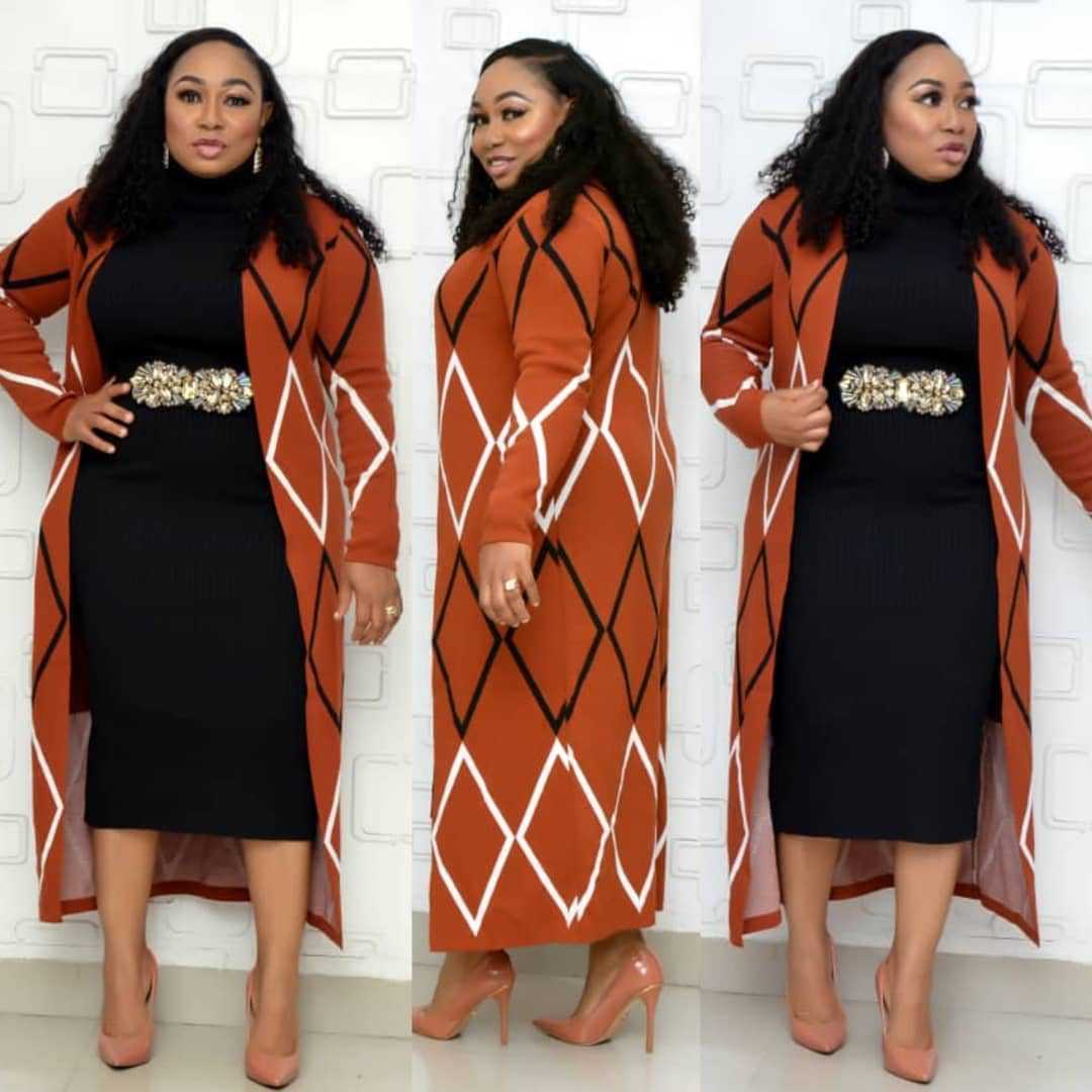 Women's Knitted Sweater Dress