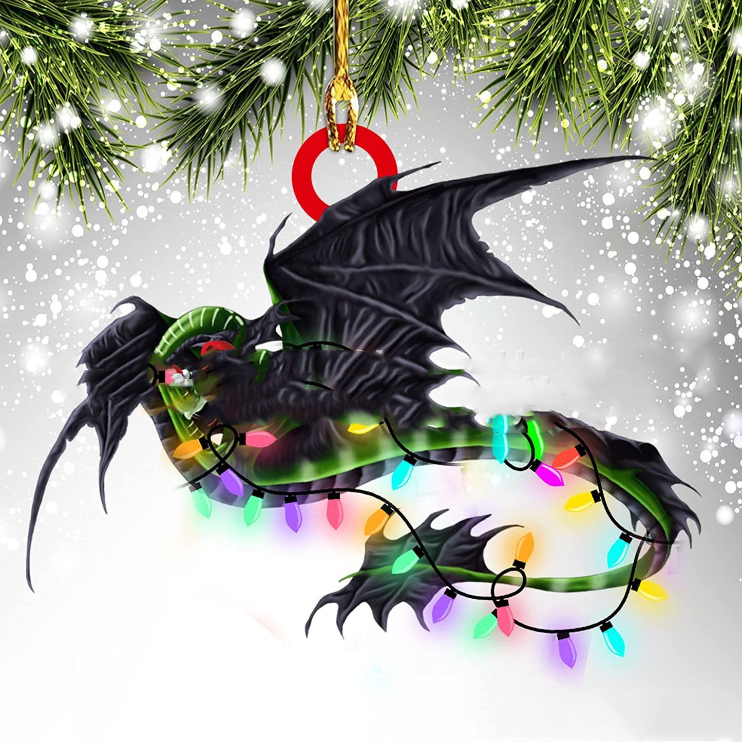 Dragon Christmas Ornament