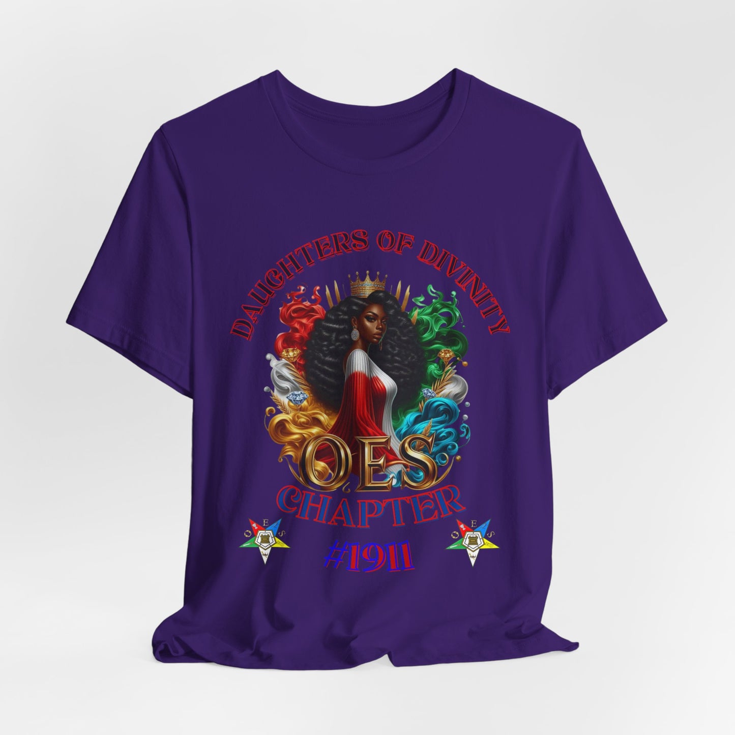 Daughters of Divinity Unisex Jersey Tee - OES Chapter #1911