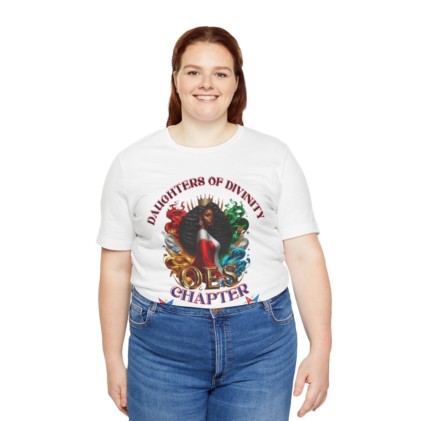 Daughters of Divinity Unisex Jersey Tee - OES Chapter #1911