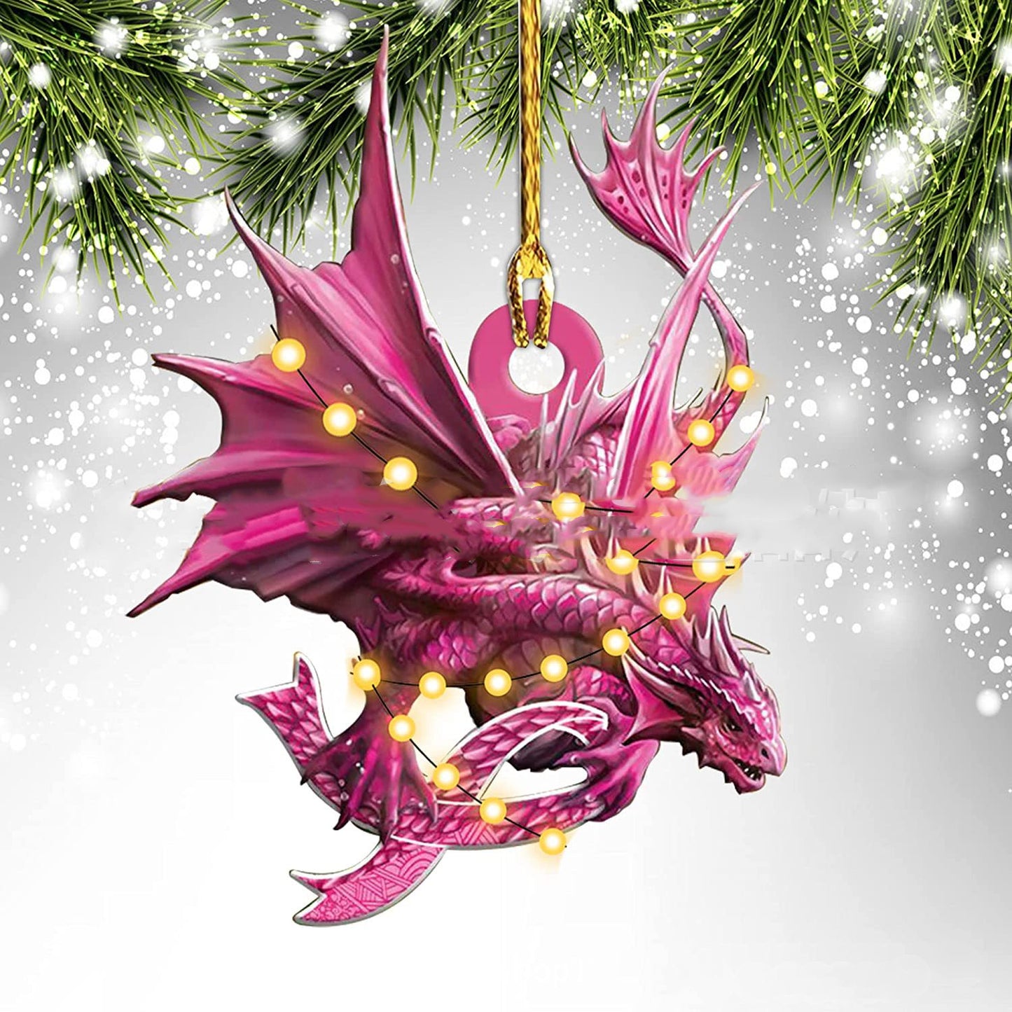 Dragon Christmas Ornament