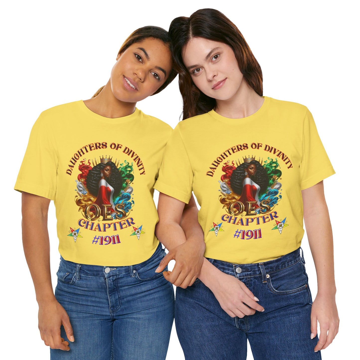 Daughters of Divinity Unisex Jersey Tee - OES Chapter #1911