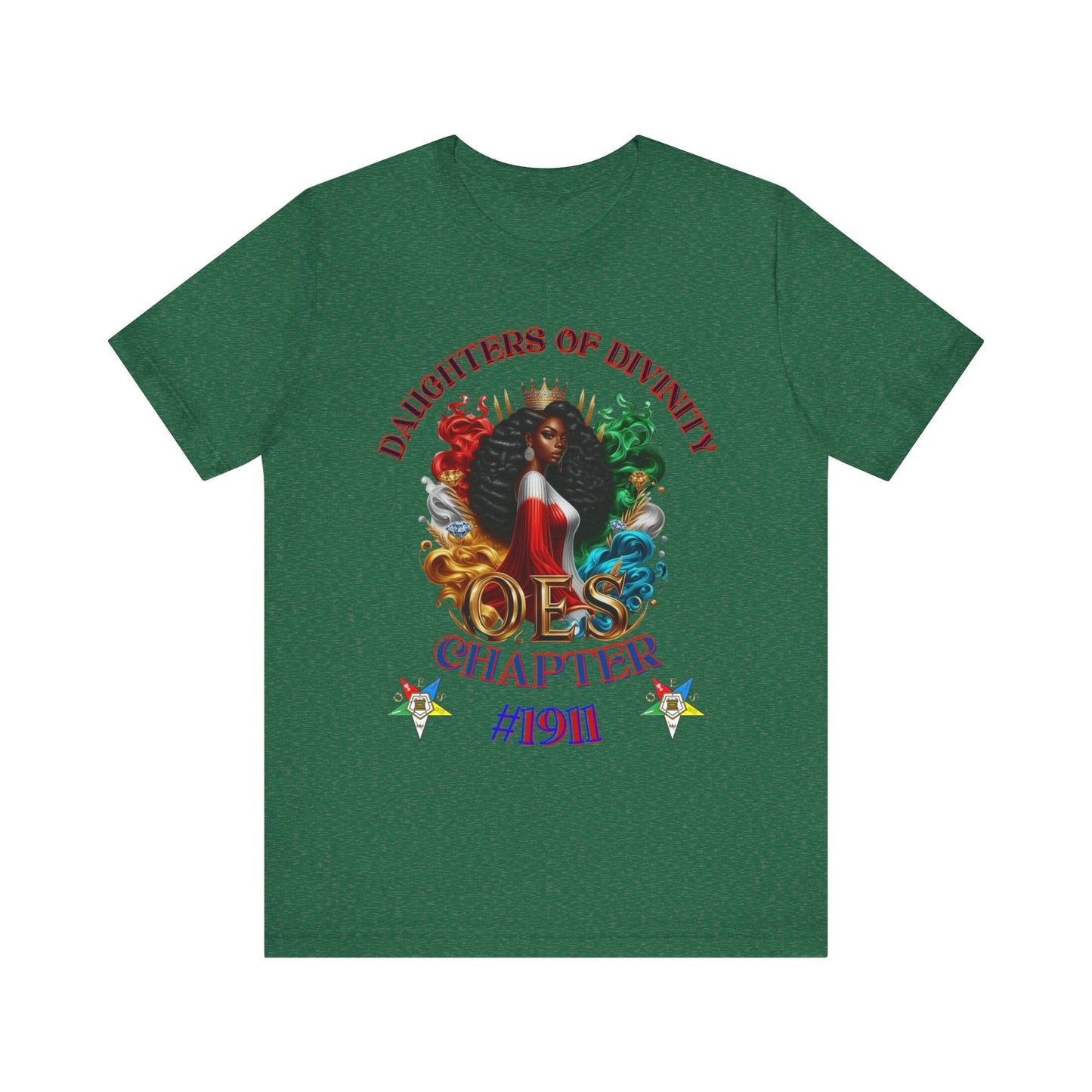 Daughters of Divinity Unisex Jersey Tee - OES Chapter #1911