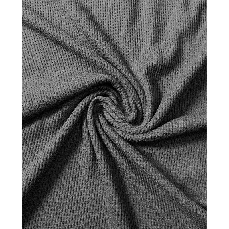 Waffle Knit Summer Men's Short Sleeves