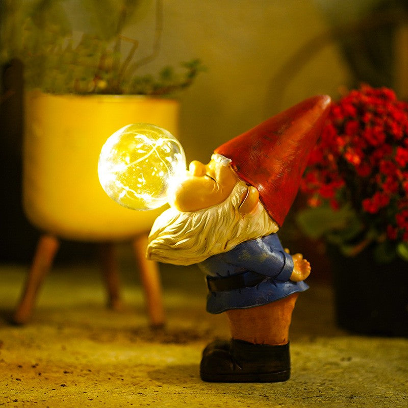 Solar Powered Christmas Gnomes