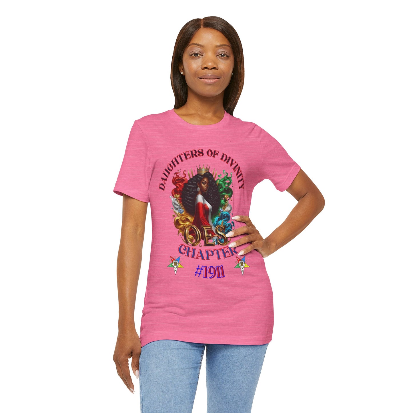 Daughters of Divinity Unisex Jersey Tee - OES Chapter #1911