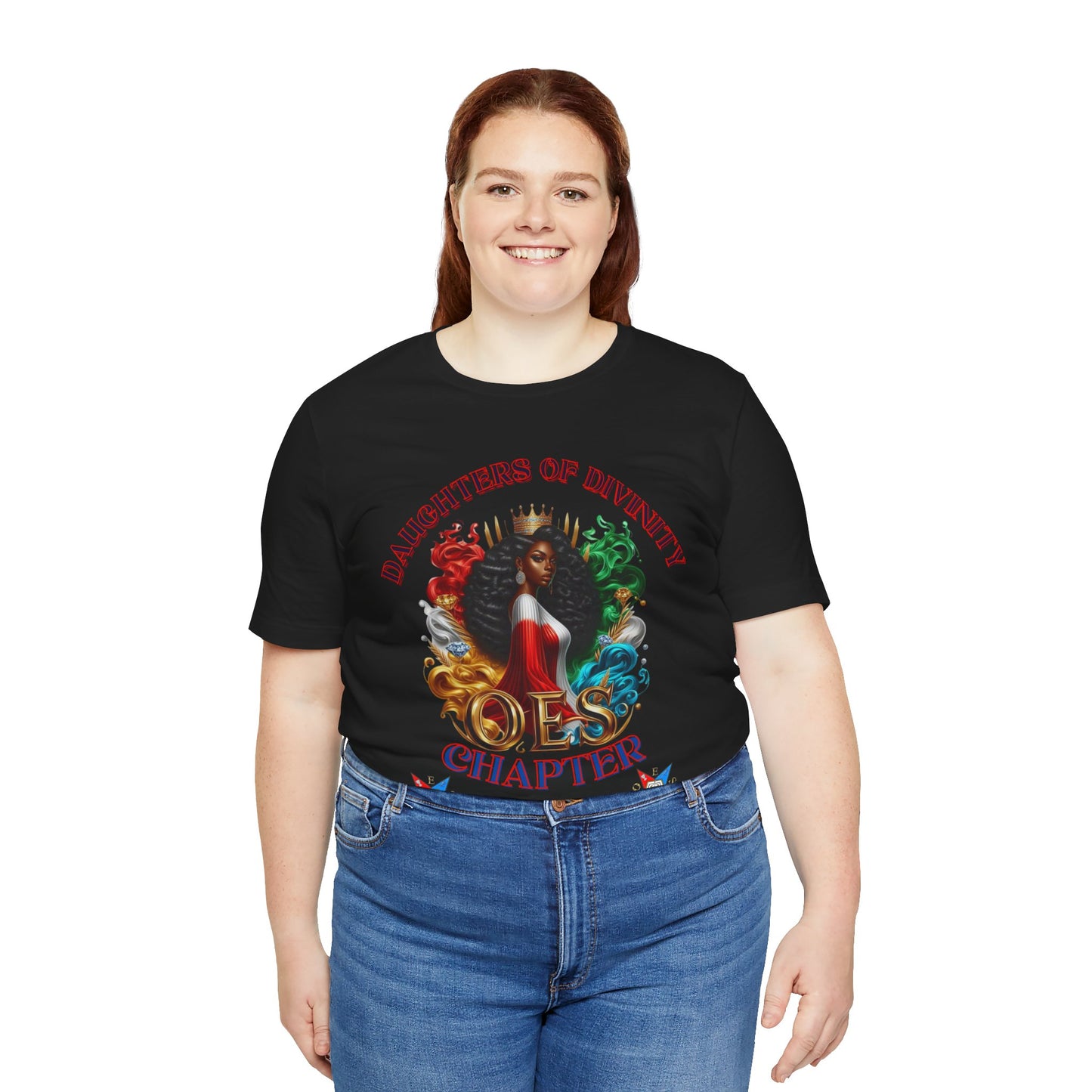 Daughters of Divinity Unisex Jersey Tee - OES Chapter #1911