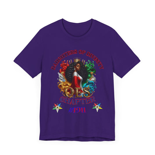Daughters of Divinity Unisex Jersey Tee - OES Chapter #1911