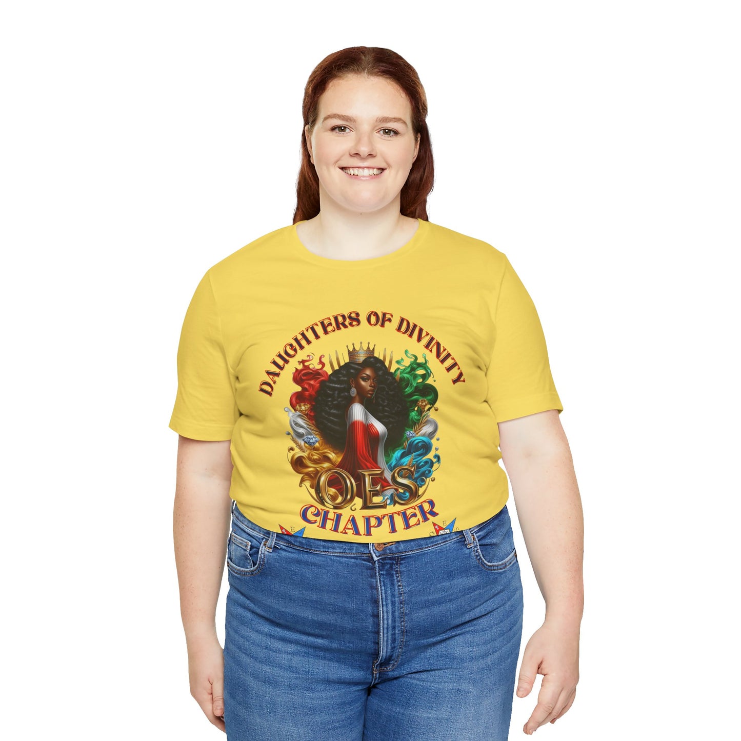 Daughters of Divinity Unisex Jersey Tee - OES Chapter #1911