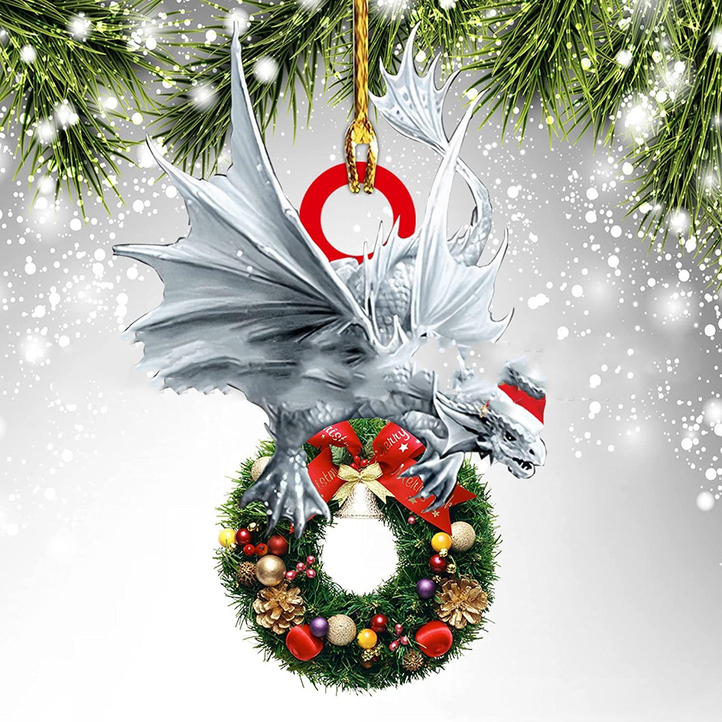 Dragon Christmas Ornament