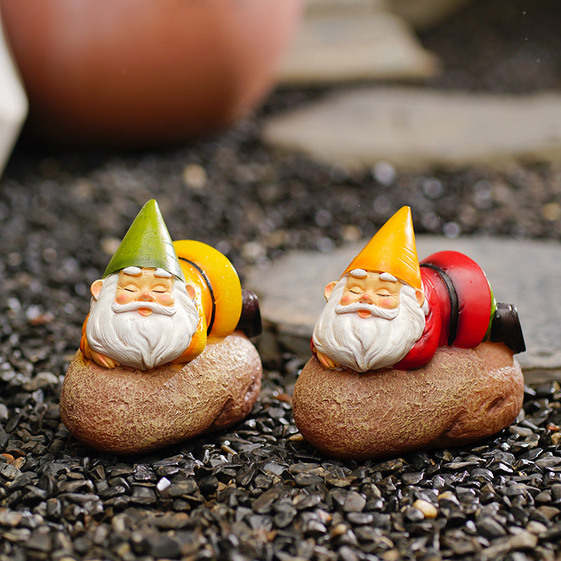 Solar Powered Christmas Gnomes