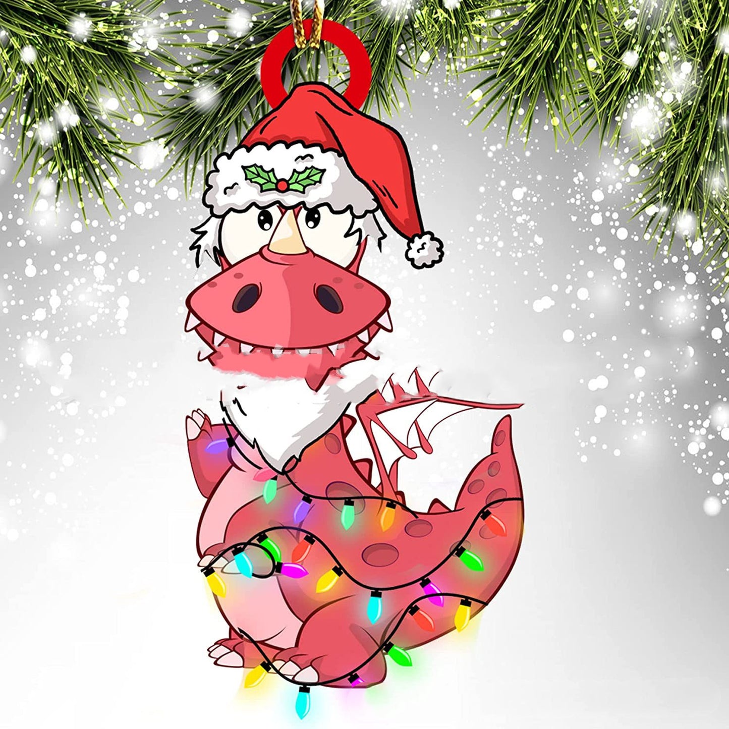 Dragon Christmas Ornament