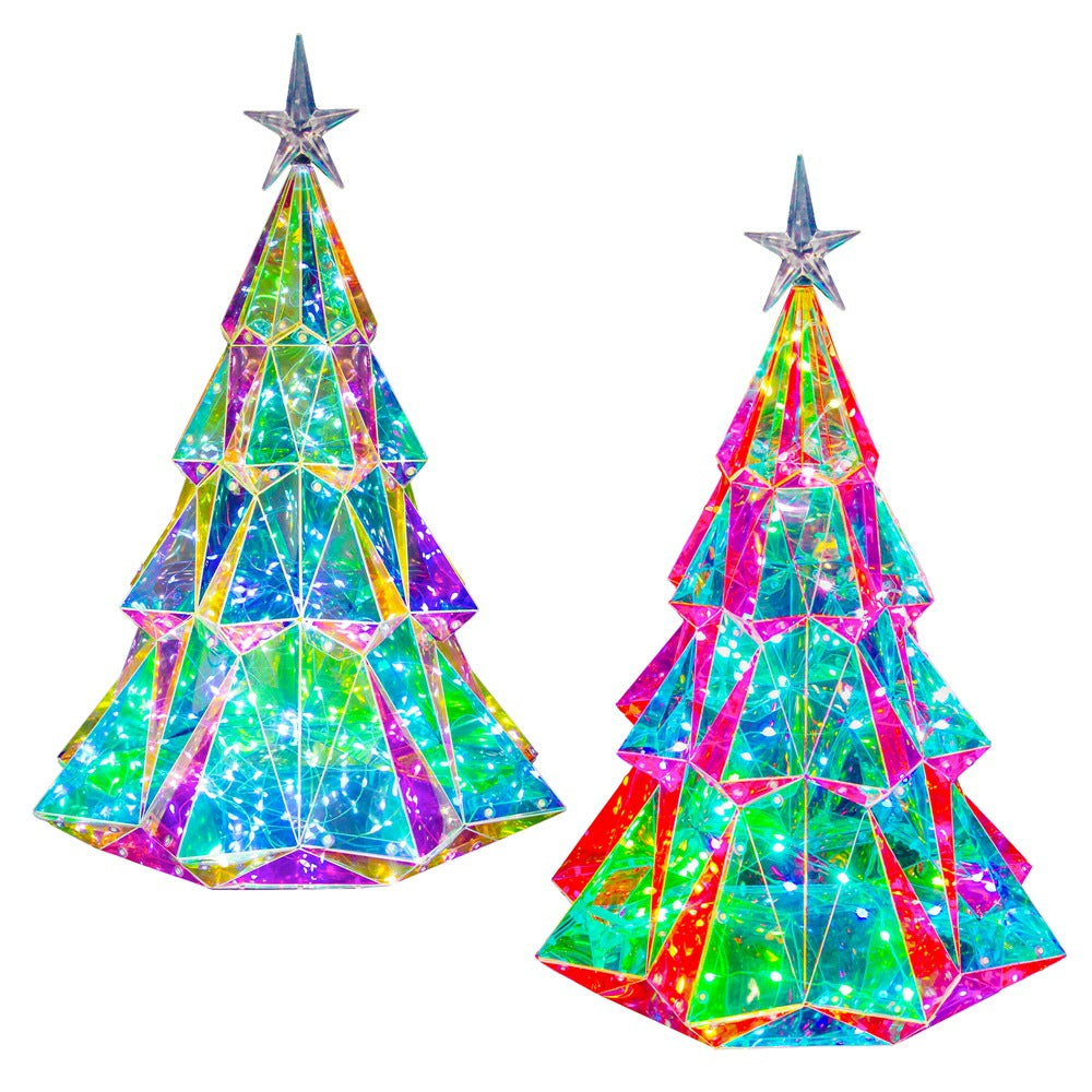 Colorful Luminous Christmas Tree