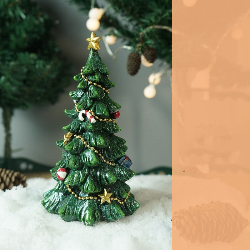 Resin Table top Christmas Tree Decoration