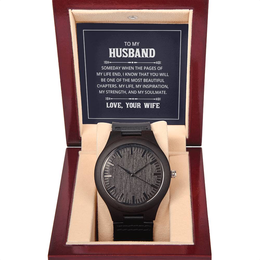 Men's Wooden Watch (No Engraving)