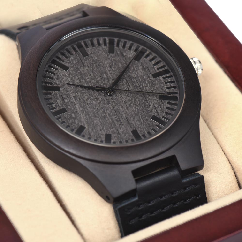 Men's Wooden Watch (No Engraving)