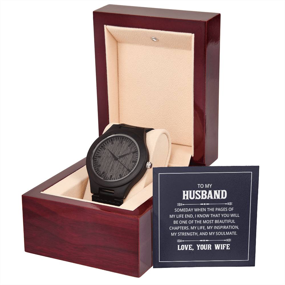 Men's Wooden Watch (No Engraving)