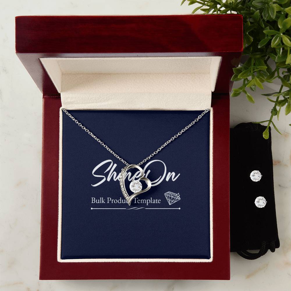 Forever Love Necklace & Earrings