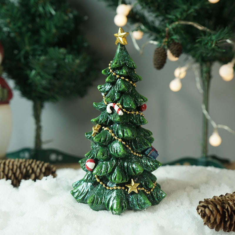 Resin Table top Christmas Tree Decoration