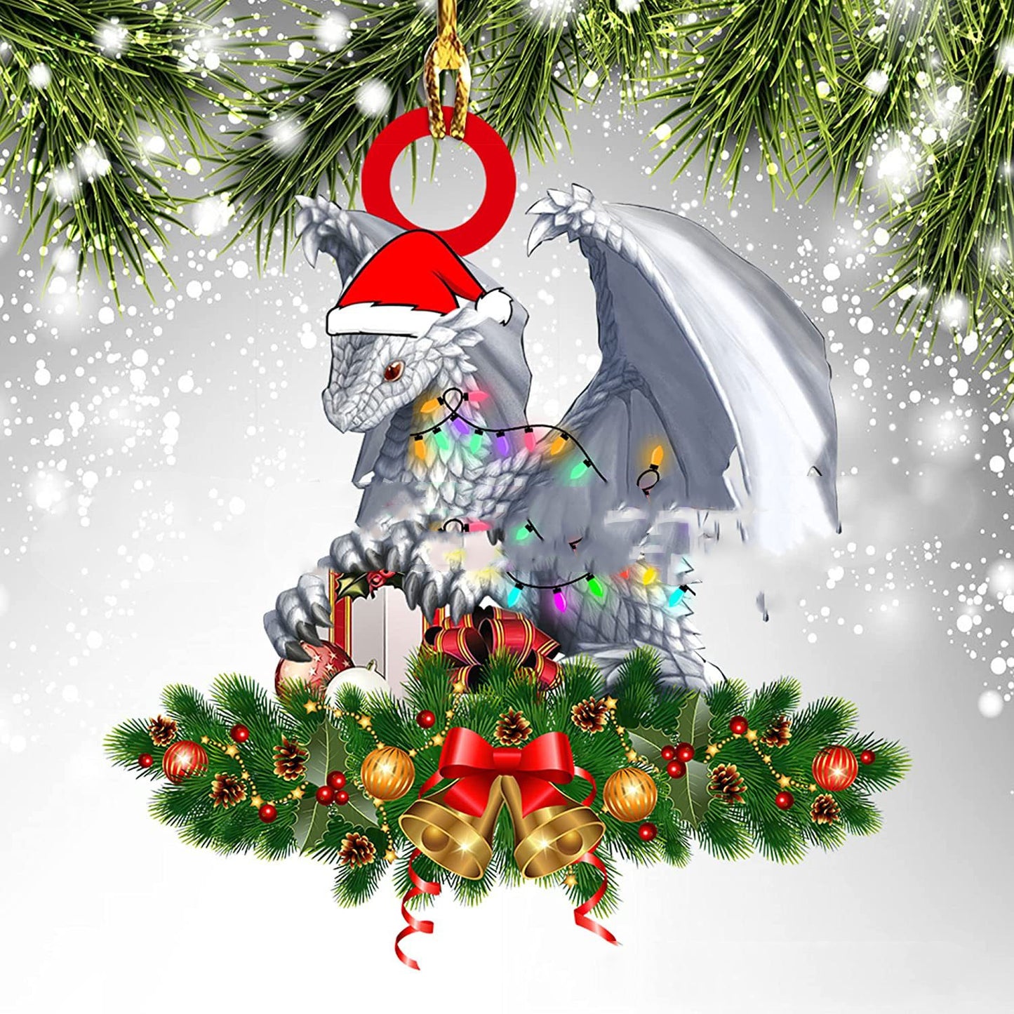 Dragon Christmas Ornament
