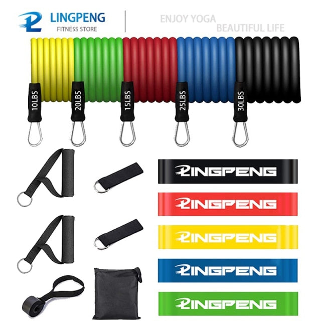 Fitness Resistance Band Set