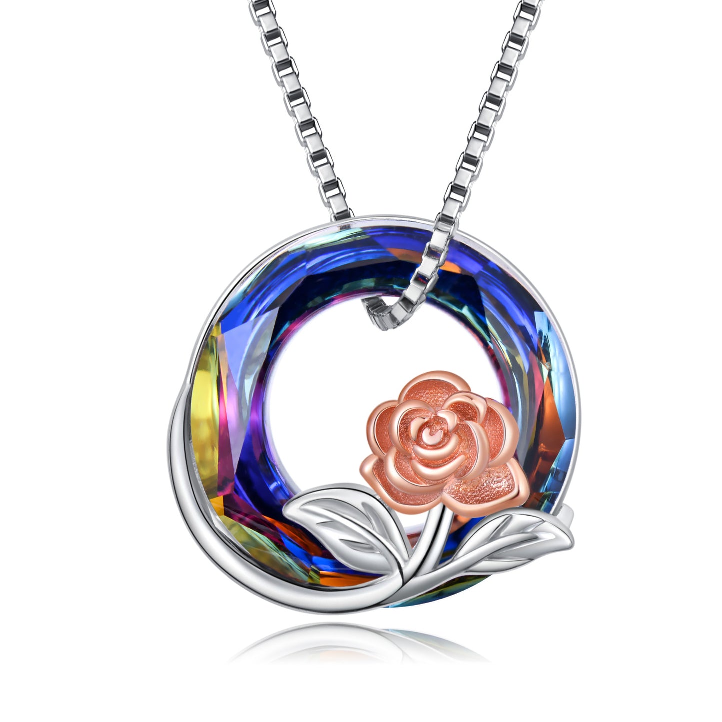 Rose Flower Necklace