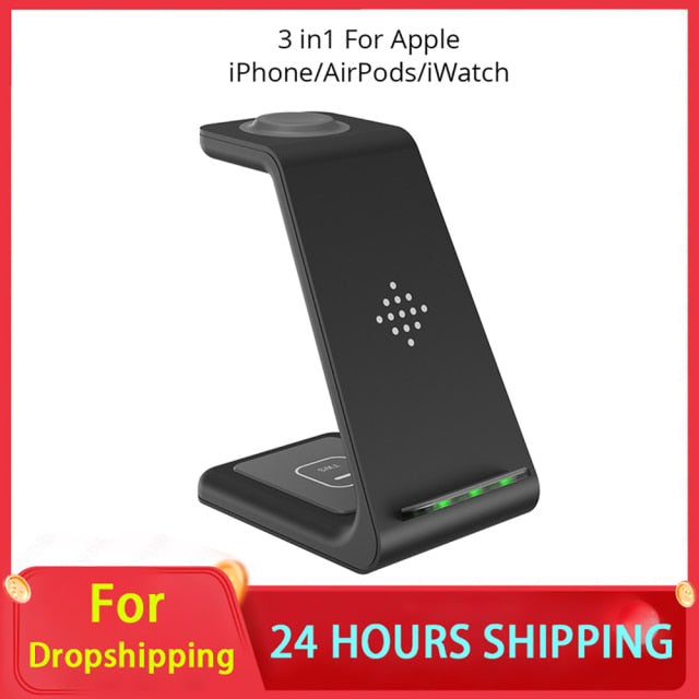 3 in 1 Wireless Charger Stand for iPhone