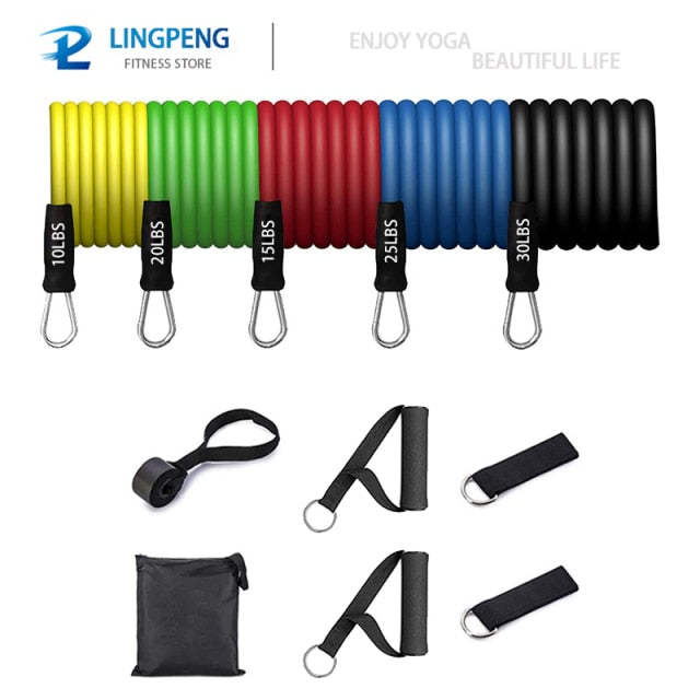 Fitness Resistance Band Set