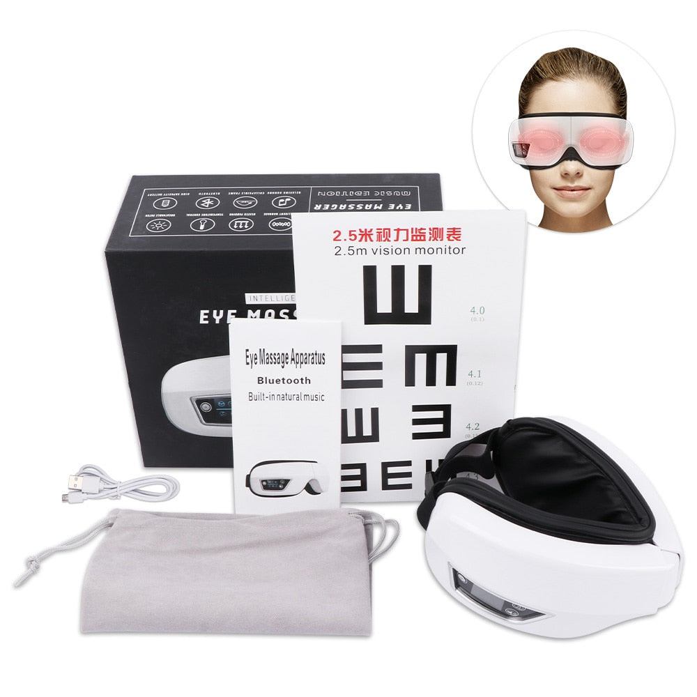 Electric Vibrating Bluetooth Eye Massager