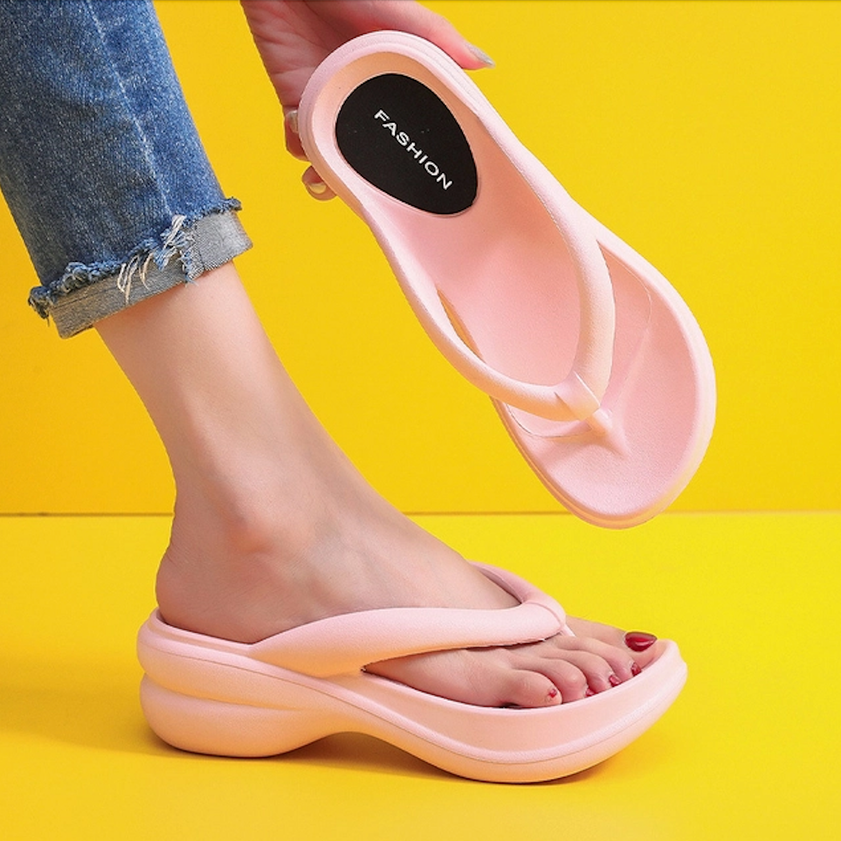 Platform Thong Sandals
