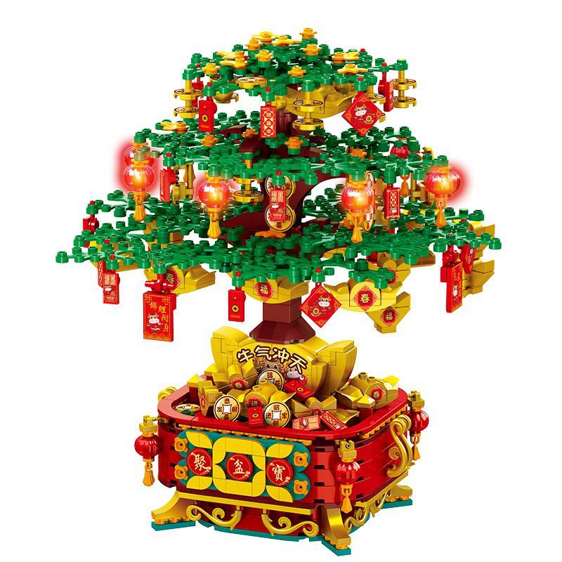 DIY  Music Box Christmas Tree Model