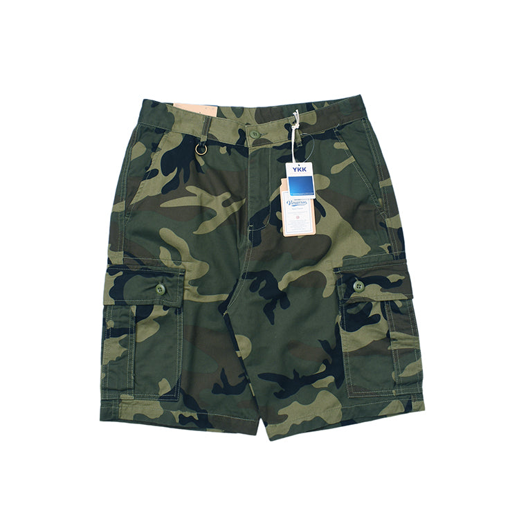 Small Group Retro Vintage Washed Work Shorts
