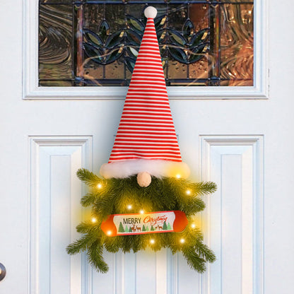 Glowing Christmas Wreath