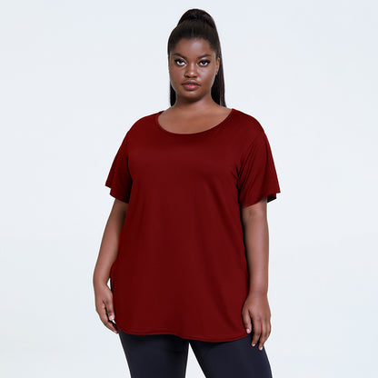 Plus Size Sports T-shirt